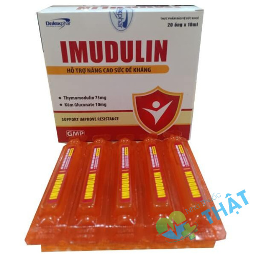 Imudulin Hộp 20 Ống - Hỗ Trợ Tăng Cường Sức Đề Kháng