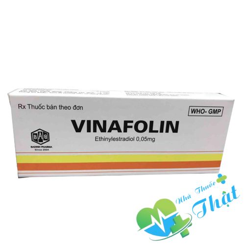 Vinafolin Hộp 10 Viên - Điều Trị Nội Tiết Tố Nữ