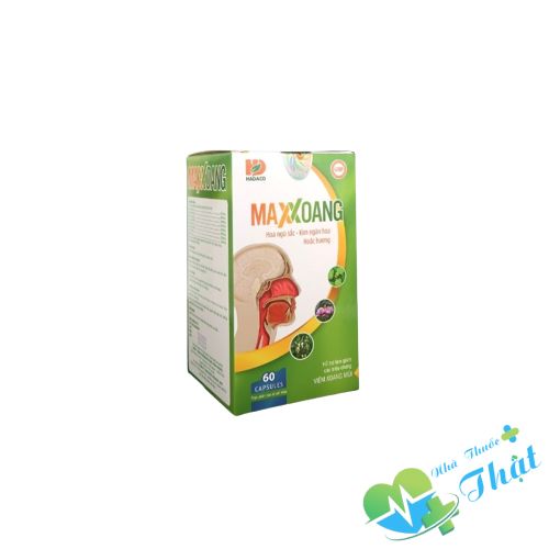 MaxXoang Hộp 60 Viên - Giảm Các Triệu Chứng Xoang Mũi
