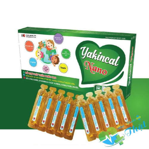 Yakincal Nano Hộp 4 Vỉ - Hỗ Trợ Phát Triển Chiều Cao