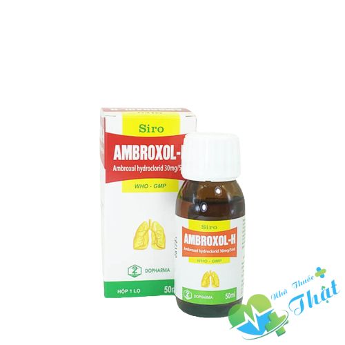 Ambroxol H Lọ 50 ml - Giúp Long Đờm Hiệu Quả