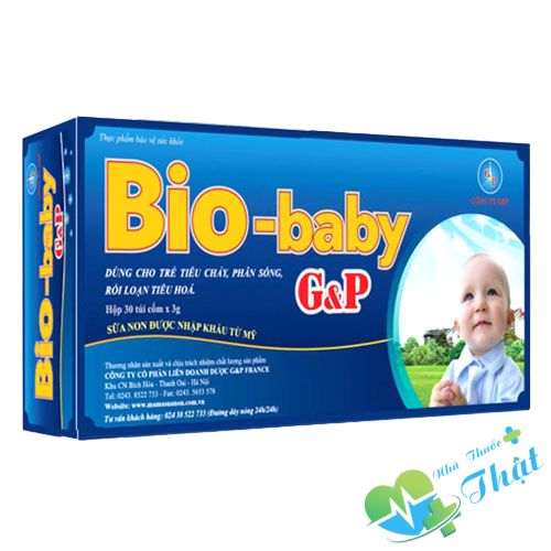 Bio-Baby G&P Hộp 30 Túi - Tăng Cường Hệ Miễn Dịch
