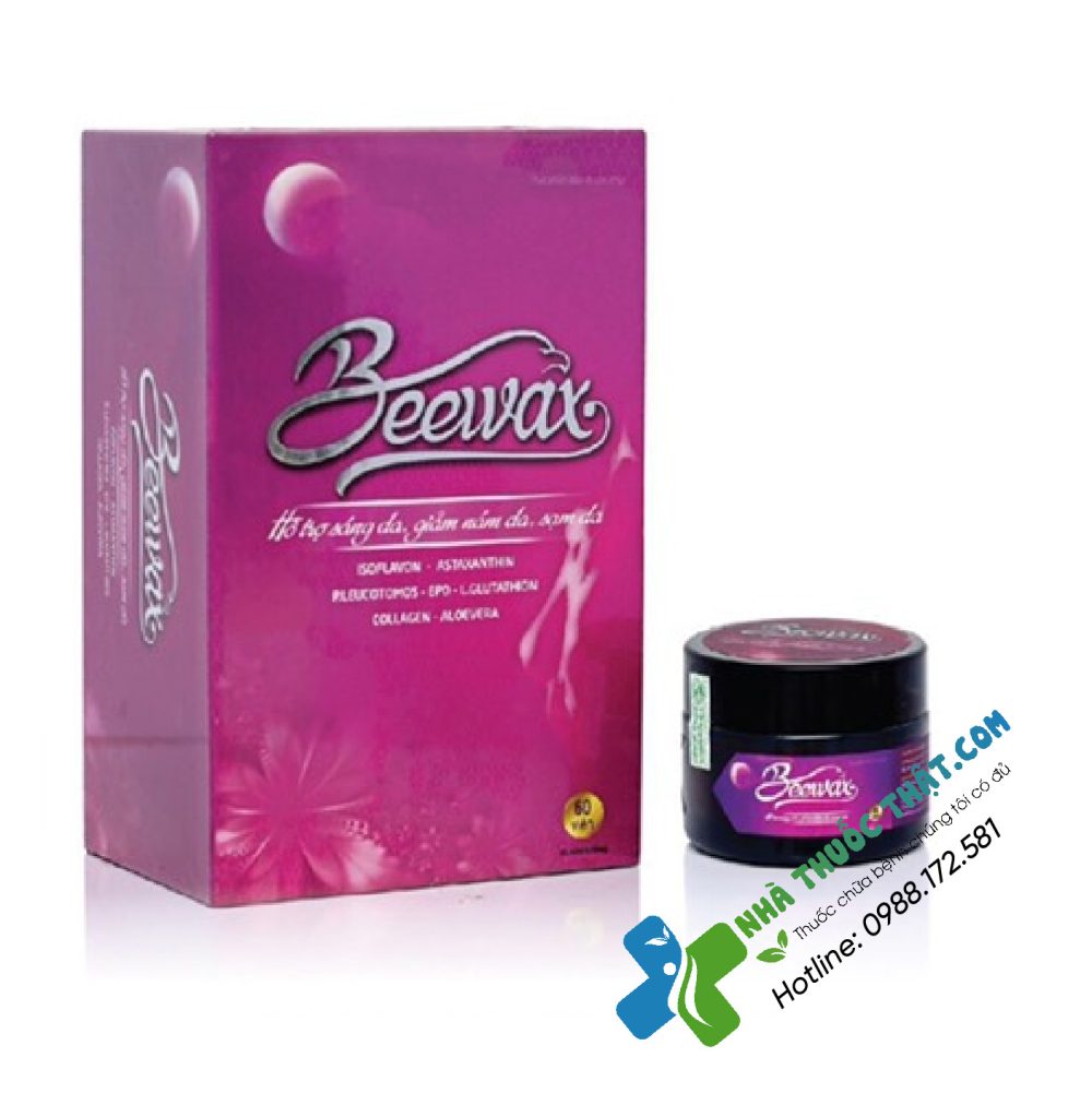 Beewax Hộp 60 Viên - Cân Bằng Nội Tiết Tố Nữ
