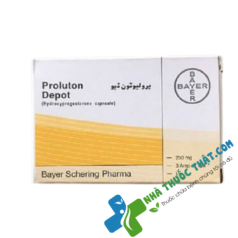 Proluton Hộp 3 Ống - Điều Trị Xảy Thai Thường Xuyên