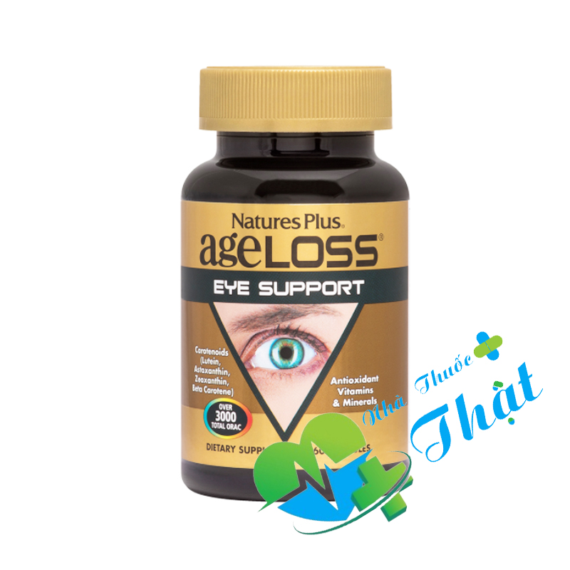 Ageloss Eye Support Hộp 60 Viên – Bổ Sung Dưỡng Chất Cần Thiết Cho Mắt