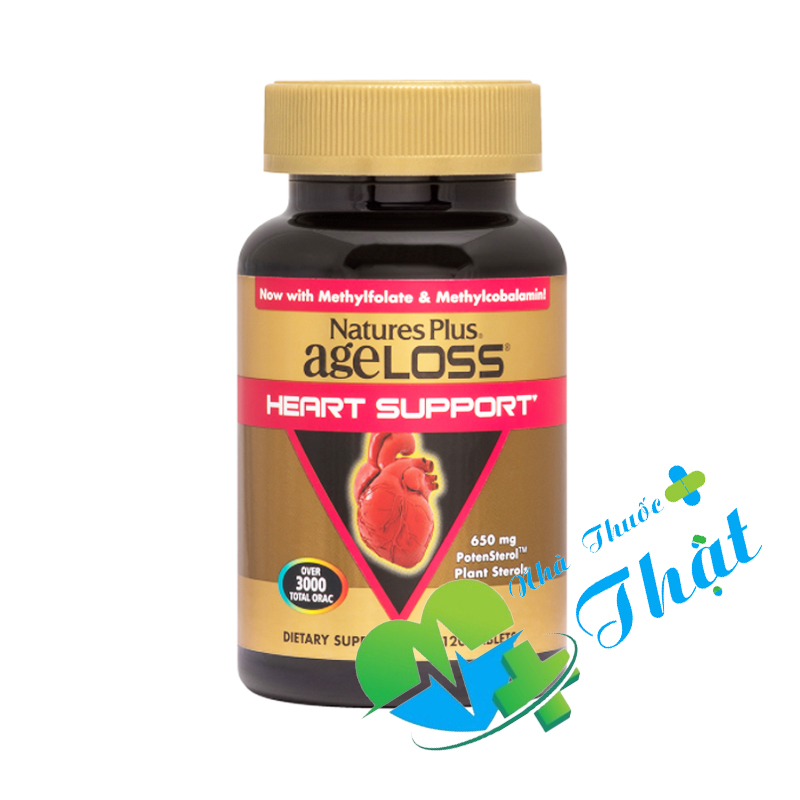 Ageloss Heart Support Hộp 120 Viên – Cho Một Trái Tim Khỏe