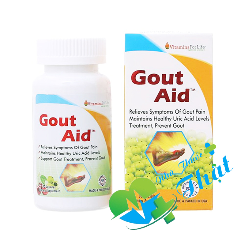 Gout Aid Lọ 30 Viên - Giảm Acid Uric Trong Máu
