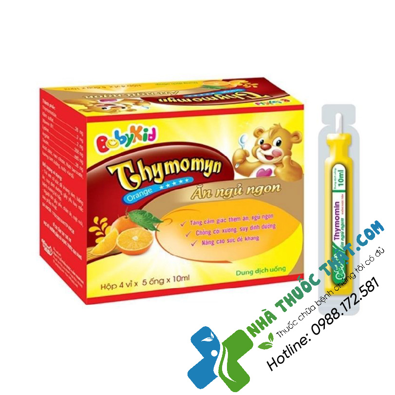 Thymomyl Hộp 20 Ống - Ăn Ngon Ngủ Ngon