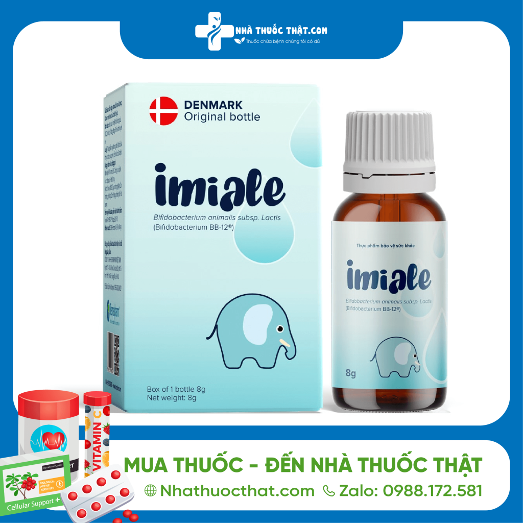 Imiale Lọ 8g – Bổ Sung Lợi Khuẩn Hỗ Trợ Tiêu Hoá Cho Bé