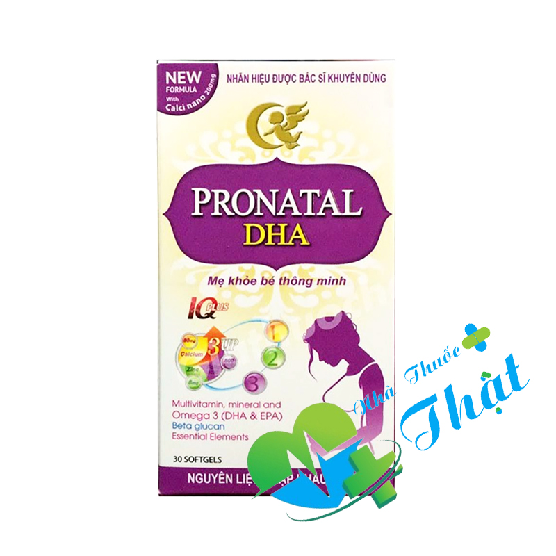 Pronatal DHA Hộp 30 Viên - Tăng Cường Miễn Dịch Cho Trẻ