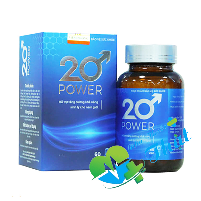 20 Power Hộp 60 Viên - Tăng Cường Sinh Lý Nam Giới